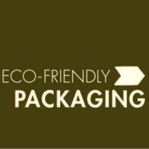 Packages are shipped using recycled packaging
